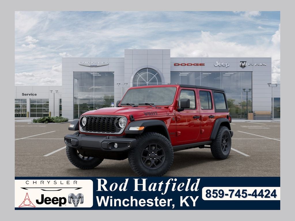 2026 Jeep Wrangler WRANGLER 4-DOOR WILLYS