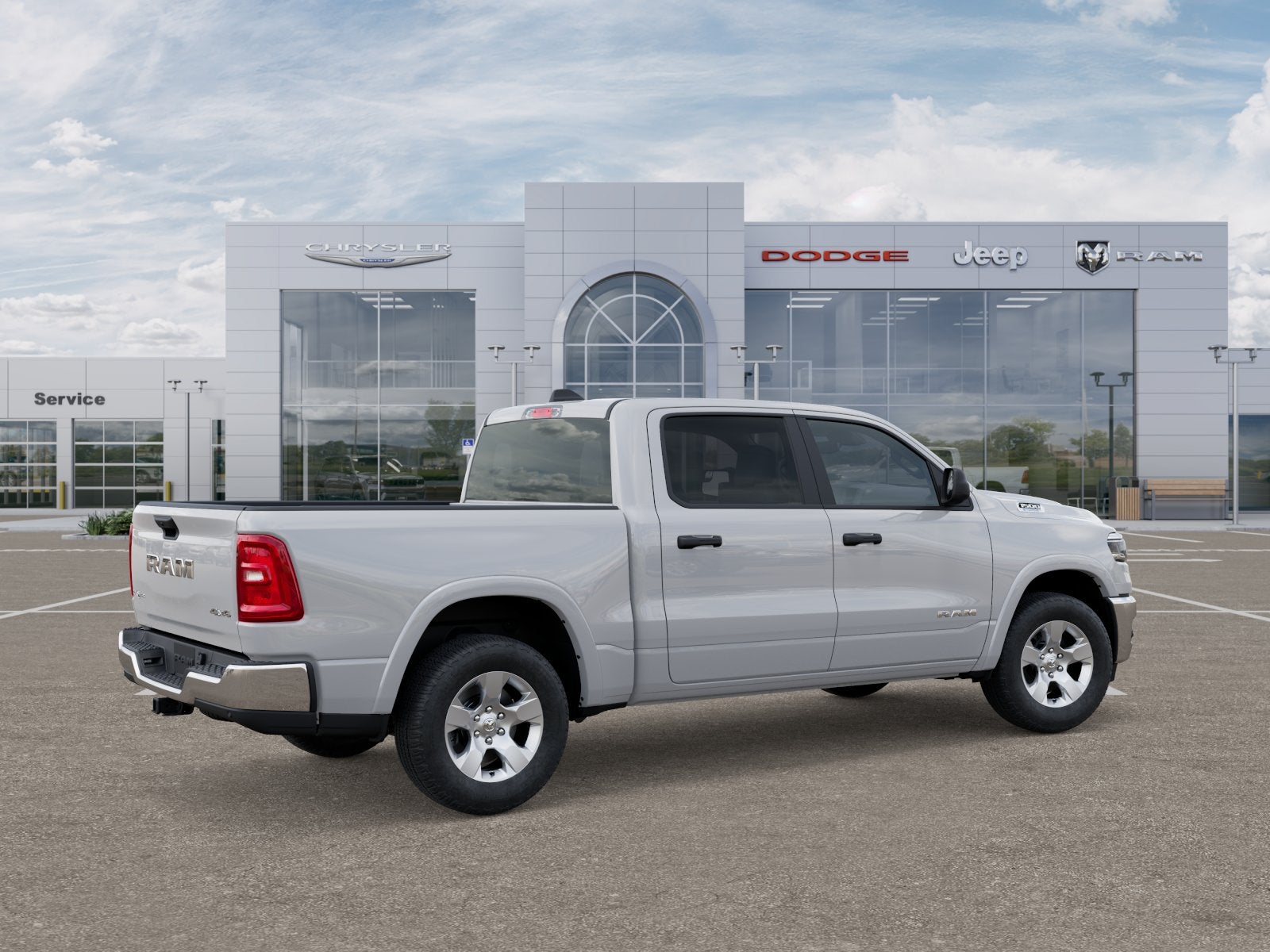 2025 RAM Ram 1500 RAM 1500 LONE STAR CREW CAB 4X4 5'7' BOX
