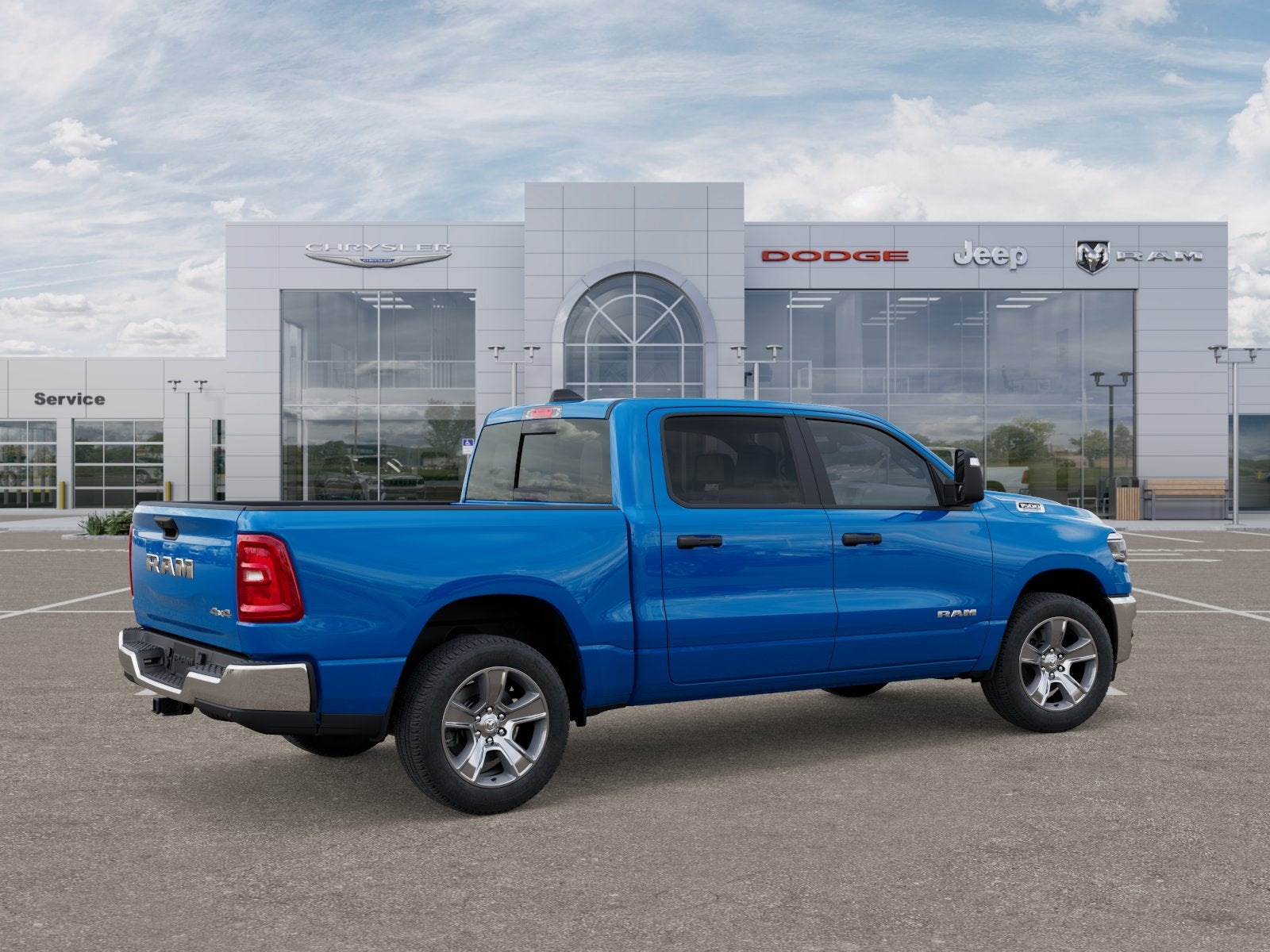 2025 RAM Ram 1500 RAM 1500 TRADESMAN CREW CAB 4X4 5'7' BOX