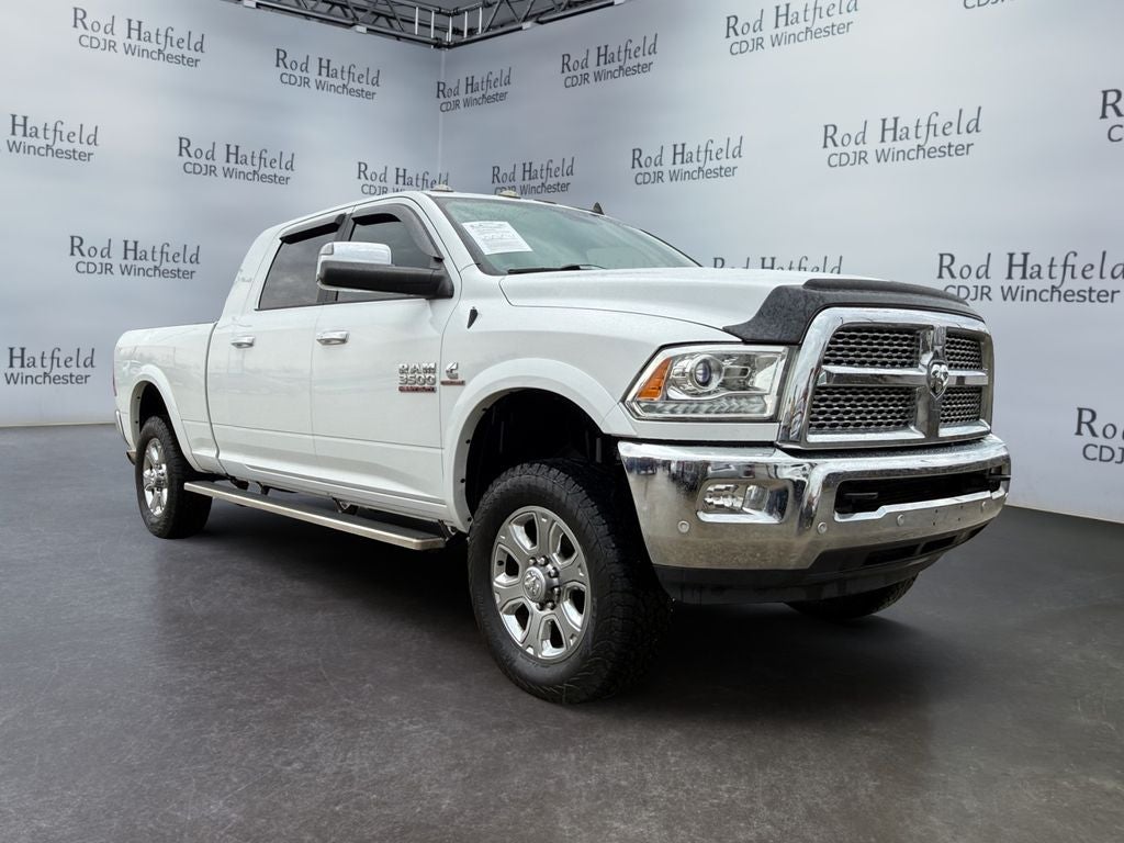2018 RAM 3500 Laramie Mega Cab 4x4 6'4' Box