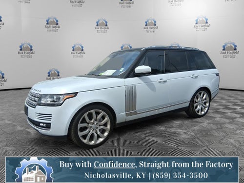 2017 Land Rover Range Rover 5.0L V8 Supercharged