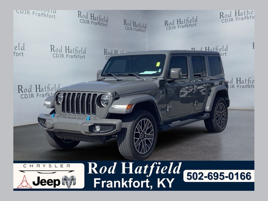 2022 Jeep Wrangler 4xe Unlimited High Altitude 4x4