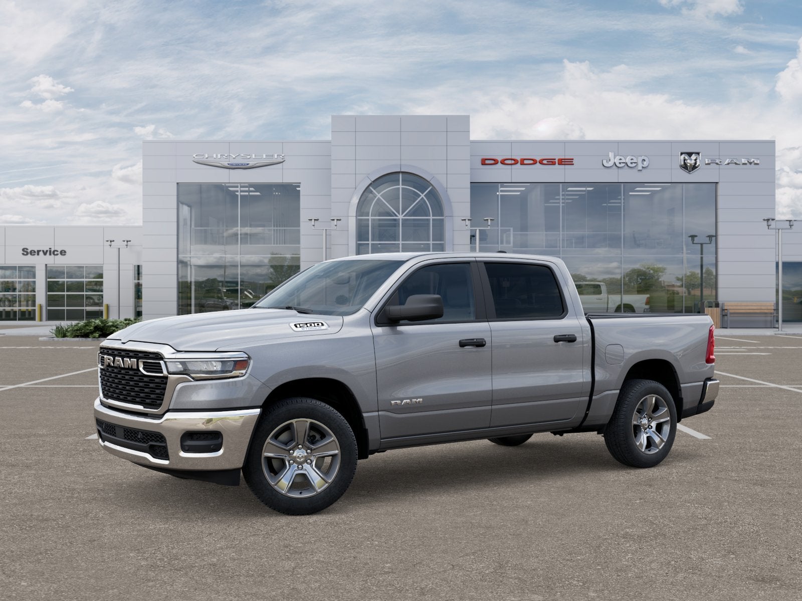 2025 RAM Ram 1500 RAM 1500 TRADESMAN CREW CAB 4X4 5'7' BOX