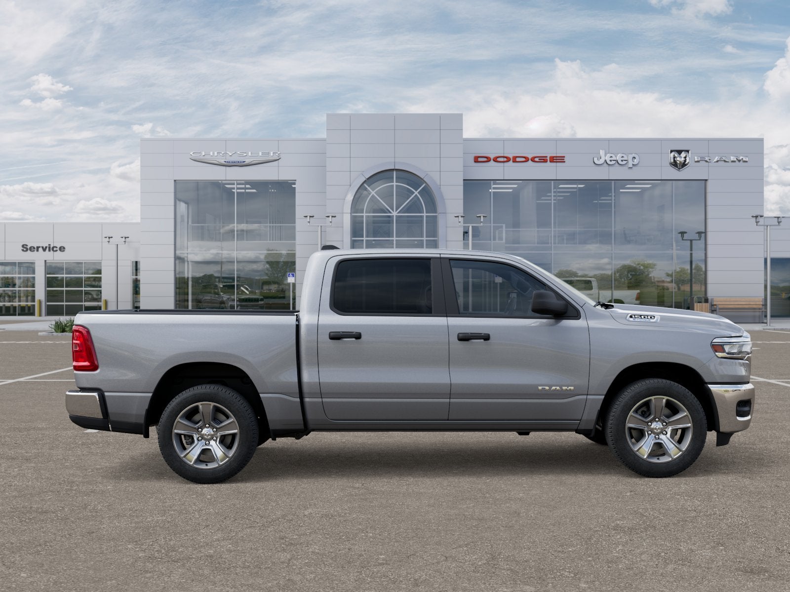 2025 RAM Ram 1500 RAM 1500 TRADESMAN CREW CAB 4X4 5'7' BOX