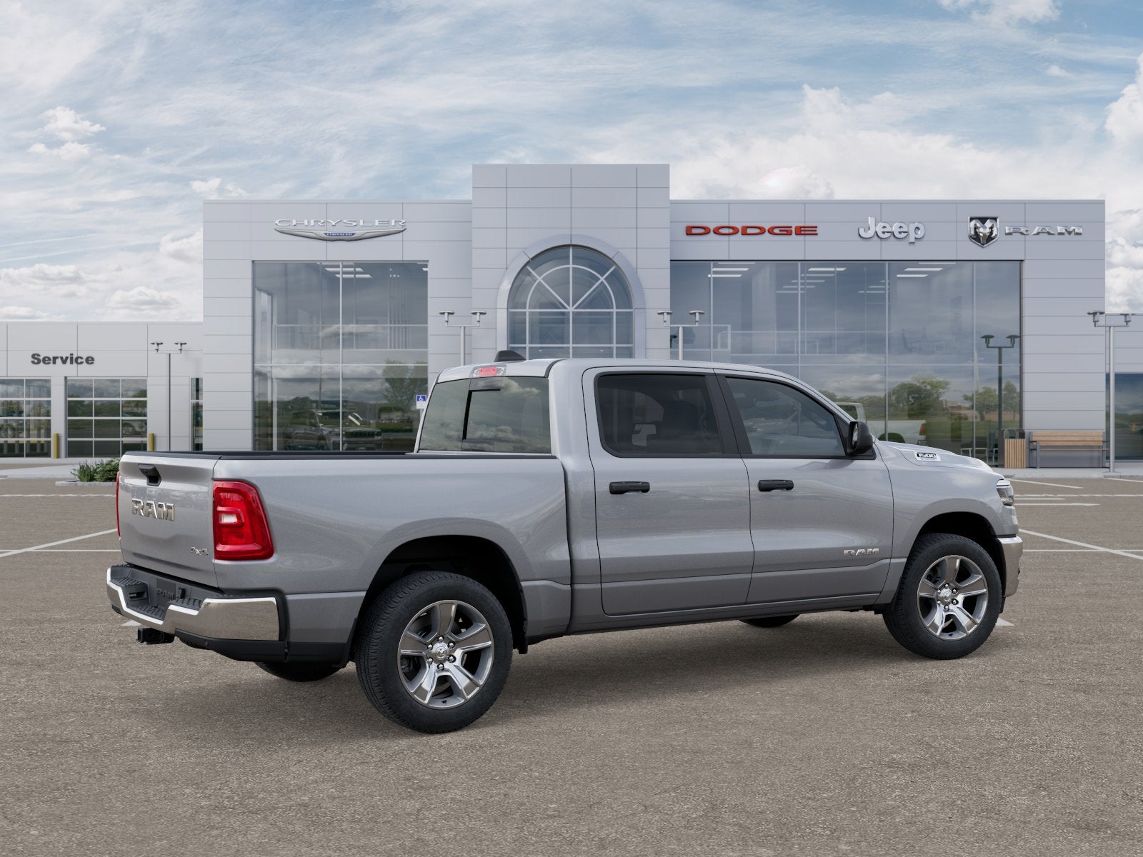2025 RAM Ram 1500 RAM 1500 TRADESMAN CREW CAB 4X4 5'7' BOX