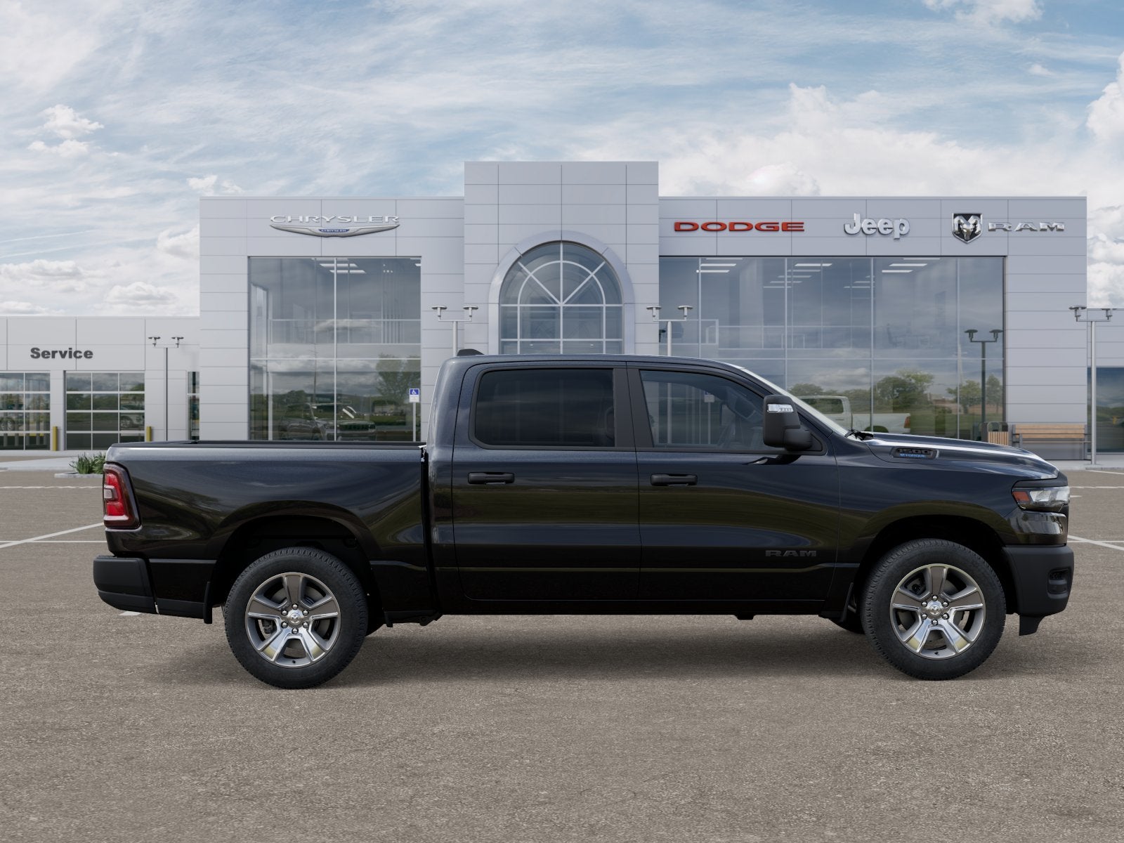 2025 RAM 1500 Tradesman Crew Cab 4x4 5'7' Box