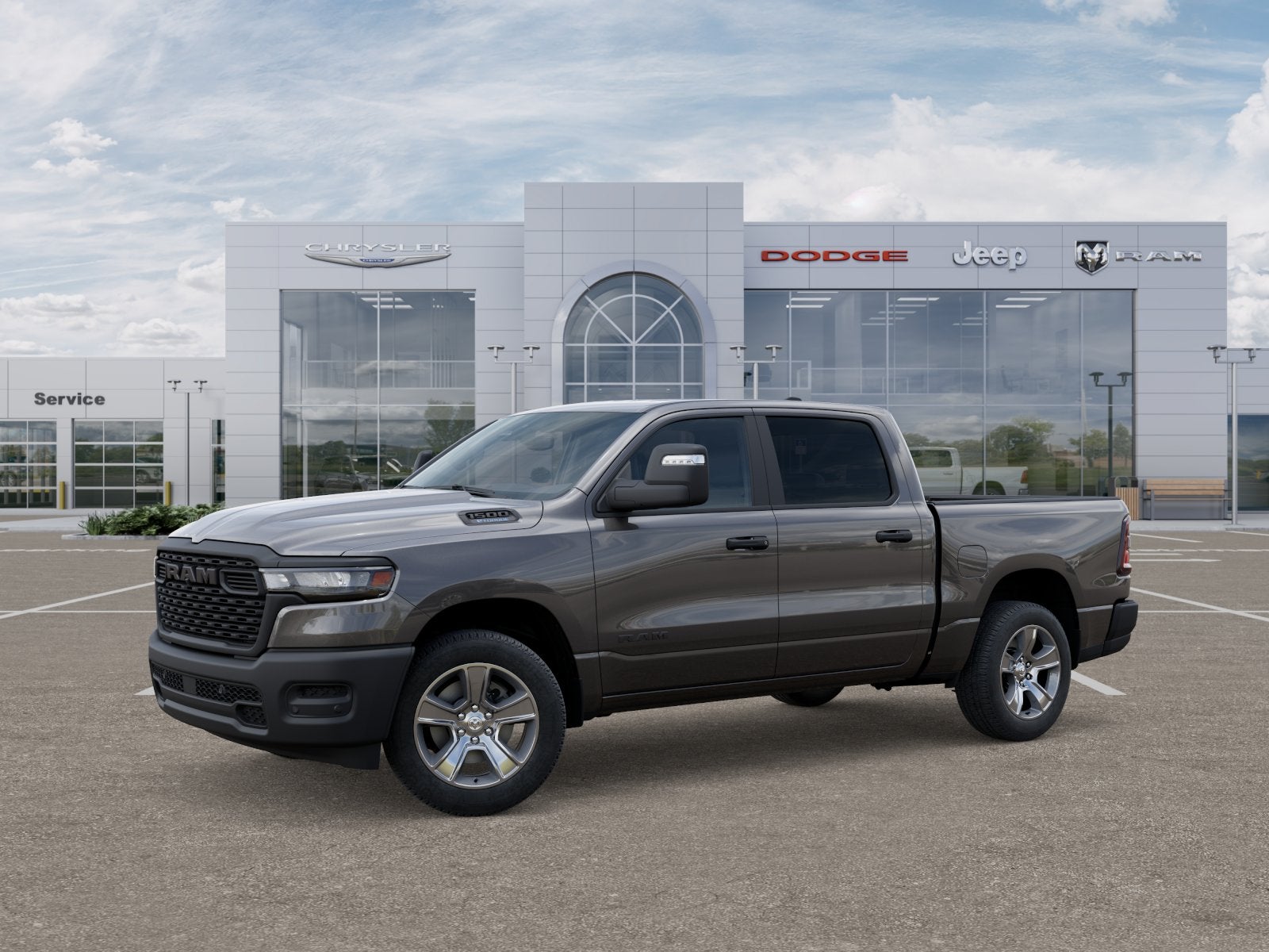 2025 RAM 1500 Tradesman Crew Cab 4x4 5'7' Box