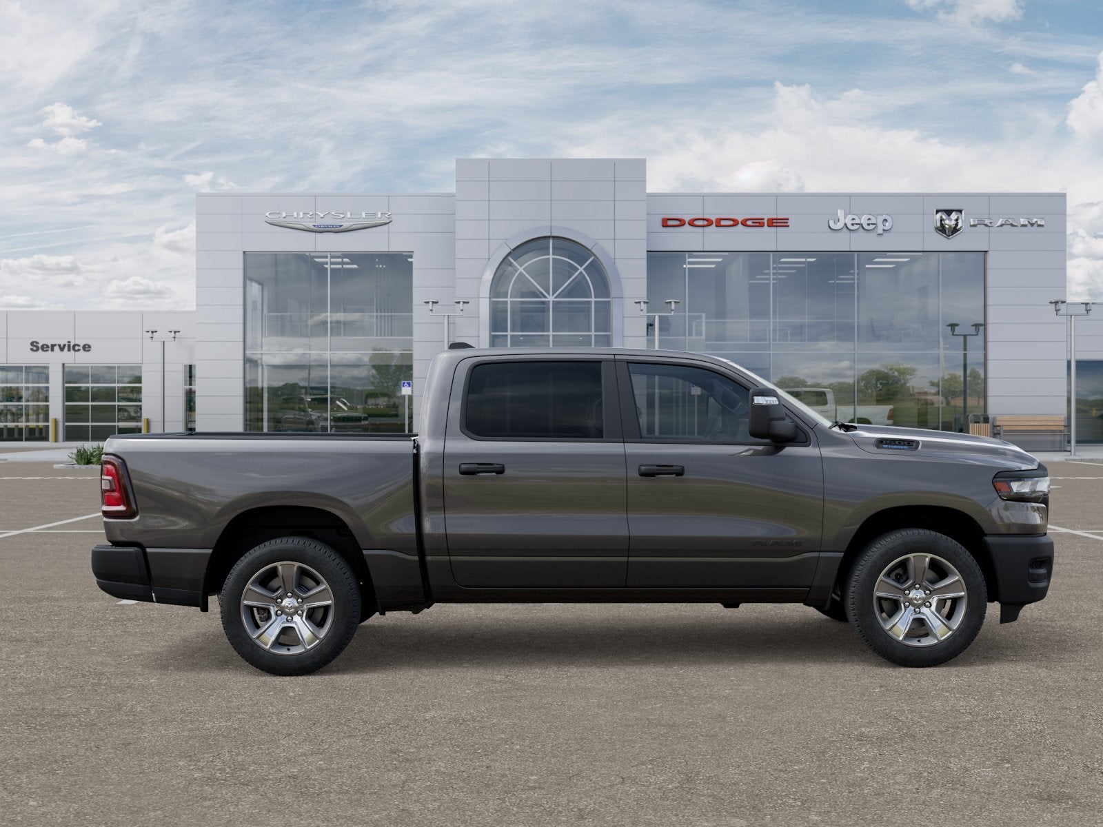 2025 RAM 1500 Tradesman Crew Cab 4x4 5'7' Box