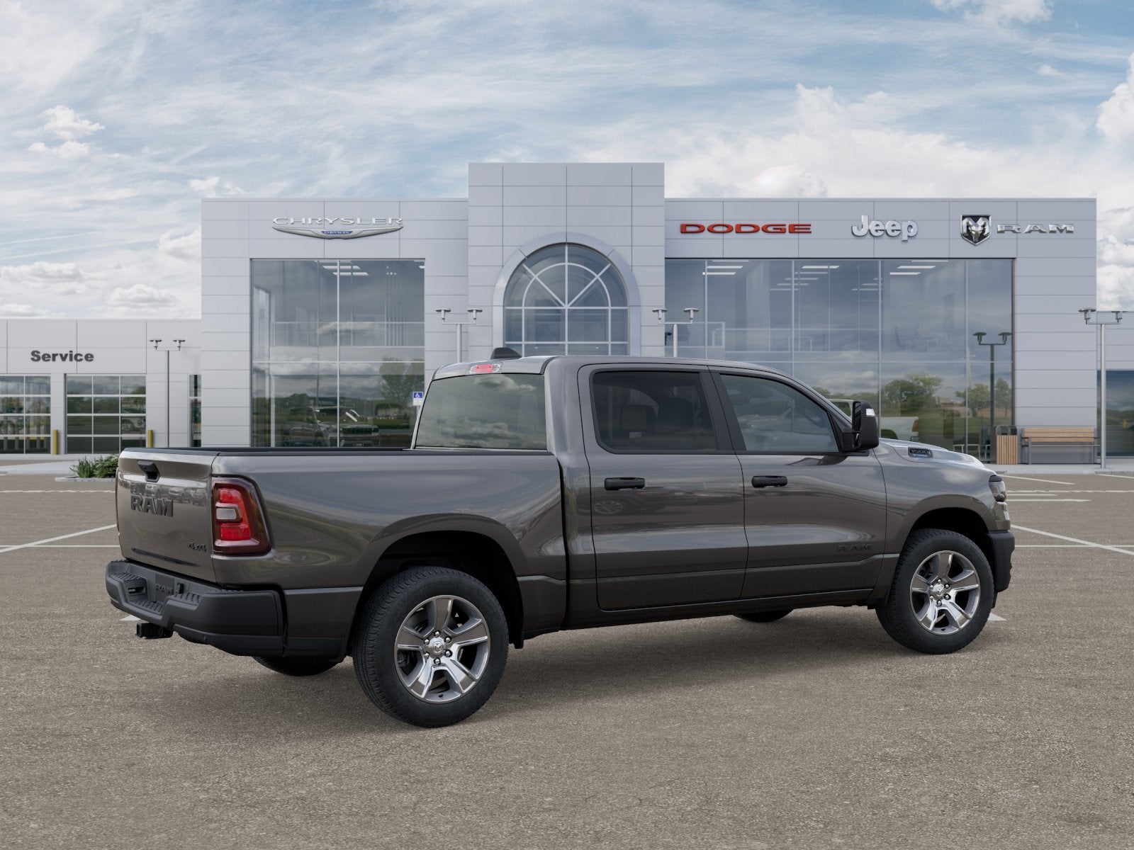 2025 RAM 1500 Tradesman Crew Cab 4x4 5'7' Box